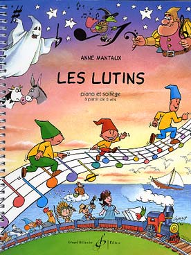 Illustration de Méthode de piano et formation musicale - Les Lutins (à partir de 6 ans)   