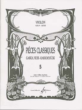 Illustration pieces classiques (sciortino) vol. 5