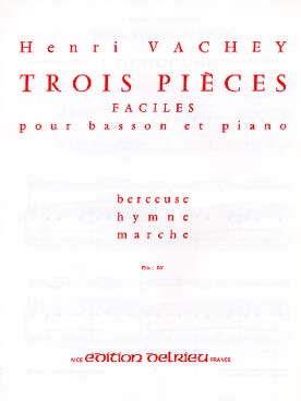 Illustration de 3 Pièces faciles : Berceuse - Hymne - Marche