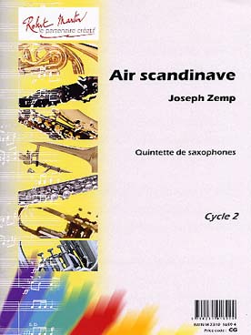 Illustration de Air scandinave pour quintette de saxophones