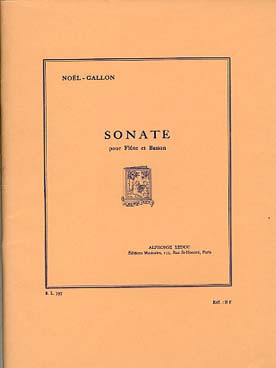 Illustration de Sonate pour flûte et basson