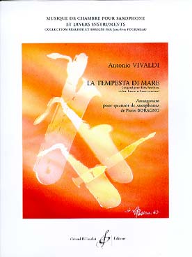 Illustration de La Tempesta di mare, tr. P. Boragno pour quatuor de saxophones