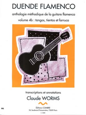 Illustration de Duende flamenco : anthologie méthodique de la guitare flamenca Tango, tientos et farruca - Vol. 4 B