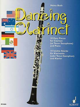 Illustration de Dancing clarinet, 10 pièces faciles