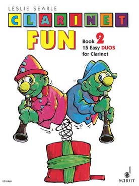 Illustration de Clarinet fun Vol. 2 : 15 duos faciles