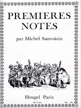 Illustration de Premières notes, initiation au solfège et à la flûte à bec