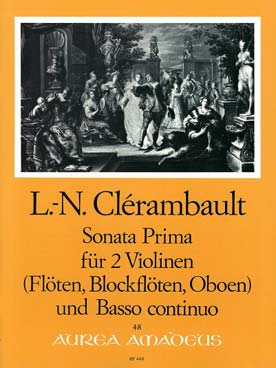 Illustration clerambault sonata prima