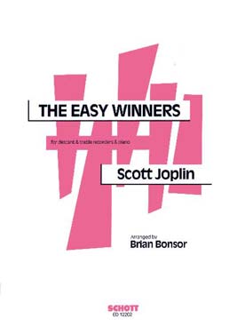 Illustration de The Easy Winners pour flûte à bec alto, soprano et piano
