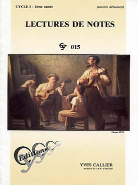 Illustration callier chants/rythmes lectures notes d2