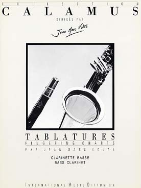 Illustration volta tablature pour clarinette basse