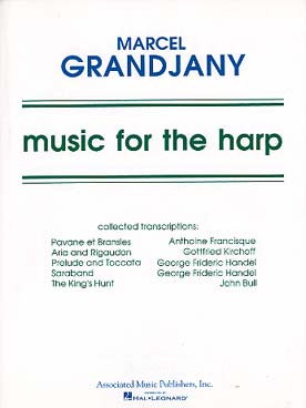 Illustration de MUSIC FOR THE HARP (tr. Grandjany)