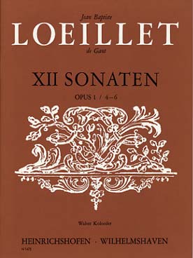 Illustration loeillet sonates op. 1 vol. 2