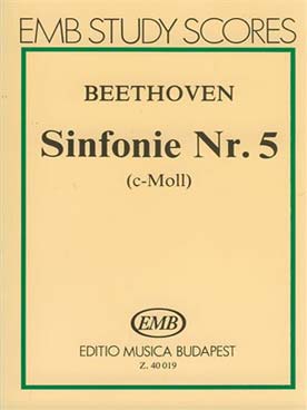 Illustration de Symphonie N° 5 op. 67 en ut m - éd. E.M.B.
