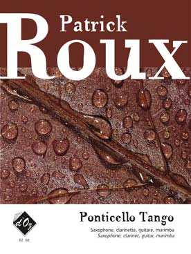Illustration de Ponticello tango pour saxophone, clarinette, guitare et percussion