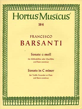 Illustration barsanti sonate en do min