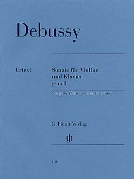 Illustration debussy sonate en sol min (ed. henle)