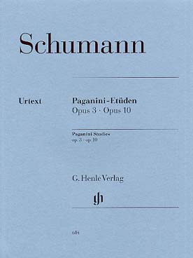 Illustration de Études op. 3 et op. 10 d'après les caprices de Paganini