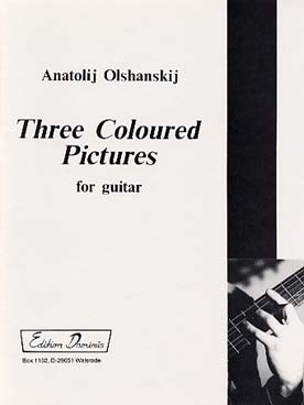 Illustration olshanskij three coloured pictures