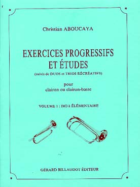 Illustration aboucaya exercices/etudes clairon vol. 1
