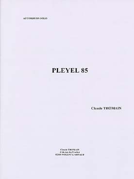 Illustration de Pleyel 85
