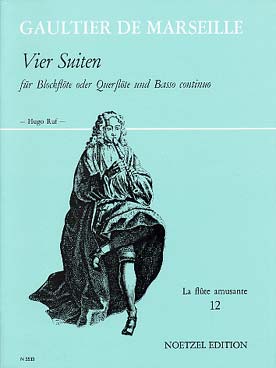 Illustration de 4 Suites pour flûte à bec alto