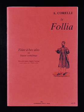 Illustration de La Folia pour flûte à bec alto