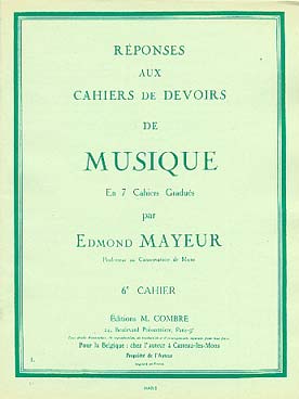 Illustration de Réponses aux devoirs de musique - N° 6