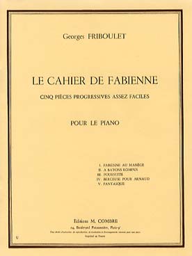 Illustration de Le Cahier de Fabienne, 5 pièces