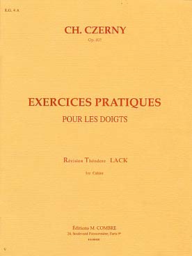 Illustration de Op. 802 : Exercices pratiques pour les doigts - Vol. 1