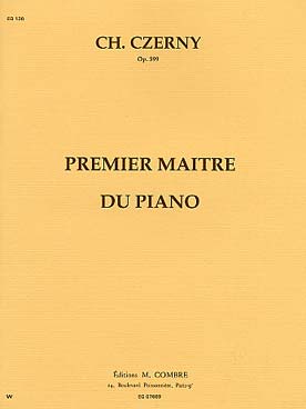 Illustration de Op. 599 : Le Premier maître du piano - éd. Combre