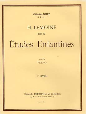 Illustration de Études enfantines op. 37 - Vol. 1