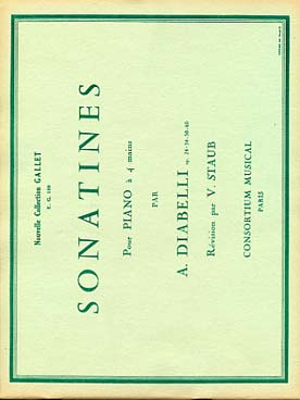 Illustration diabelli sonatines op. 24, 54, 58, 60