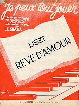 Illustration de Rêves d'amour (Liebestraüme) - N° 3 en la b M