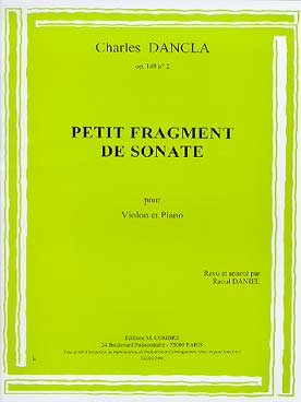 Illustration de Petit fragment de sonate op. 149/2