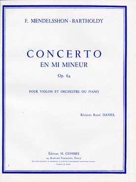 Illustration de Concerto op. 64 en mi m