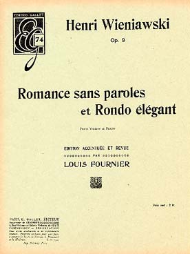 Illustration de Romance sans paroles & rondo élégant