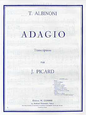 Illustration de Adagio (tr. Picard)