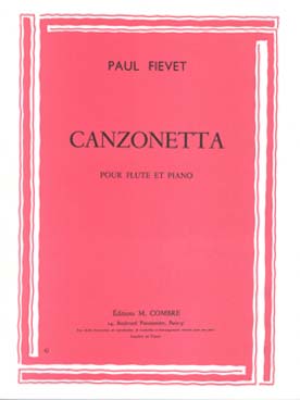 Illustration de Canzonetta