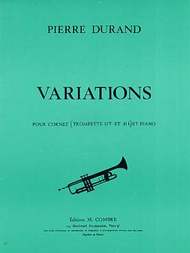 Illustration durand variations (cornet ou trompette)