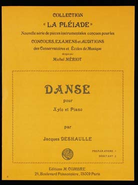 Illustration de Danse pour xylophone et piano 