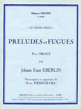 Illustration de Préludes et fugues pour orgue