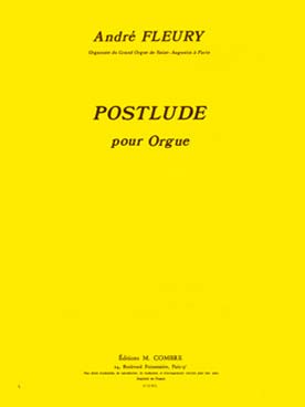 Illustration de Postlude pour orgue