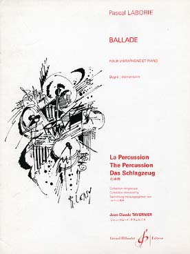 Illustration de Ballade pour vibraphone et piano
