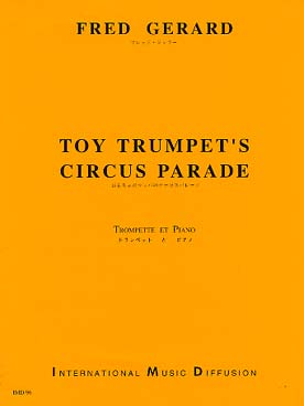 Illustration de Toy trompet's circus parade