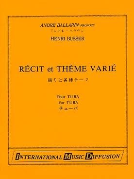 Illustration de Récit et thème varié
