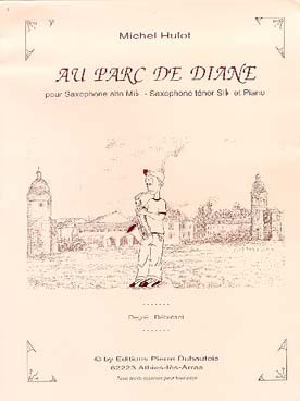 Illustration de Au Parc de Diane pour saxophone alto ou ténor et piano