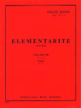 Illustration de Élémentarité pour tuba ténor et piano