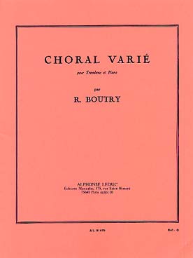 Illustration de Choral varié