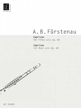 Illustration de Caprice pour flûte seule op. 80