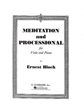 Illustration bloch meditation and processional